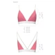 Спортивный топ с двойными бретелями розовый Passion PS007 TOP size L - изображение 5