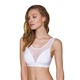 Топ с прозрачной вставкой Passion PS002 TOP S, white - изображение 1