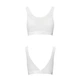 Топ с прозрачной вставкой Passion PS002 TOP XL, white - изображение 4