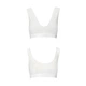 Спортивный топ из эластичного хлопка Passion PS005 TOP S, white - изображение 5