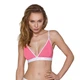 Спортивный топ с двойными бретелями розовый Passion PS007 TOP size M - изображение 1