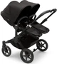 Універсальна коляска 2 в 1 для двійні Bugaboo Donkey 5 Twin шасі Black/Midnight Black текстиль Midnight Black - зображення 3