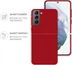 Чохол для смартфона Intaleo SoftShell для Samsung Galaxy S21 Red (1283126563423) - зображення 2