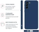 Чехол для смартфона Intaleo SoftShell для Samsung Galaxy S21 Plus Dark Blue (1283126563546) - изображение 3