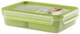 Набор Tefal Бранч-бокс MasterSeal Clip&Go Прямоугольный 1.2 л + Термобутылка Bludrop soft touch 500 мл Зеленый (SET20_2пр.) - изображение 2