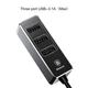 Автомобільний зарядний пристрій Baseus Enjoy Together Output Patulous Car Charger 5.5A Black (CCTON-01) - зображення 2