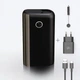 Система нагревания табака Glo Hyper + Black (11G402) с блоком питания, ГЛО Хайпер плюс чёрный, Glo для стиков деми - зображення 1