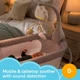 Мобиль ночник 2 в 1 Фишер Прайс Игривые тучки Fisher-Price Rainbow Showers to Bedside Mobile (HBP40) - изображение 9