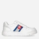 Sneakersy dziecięce dla dziewczynki Tommy Hilfiger Flag Low Cut Lace-up Sneaker T3X9-32867-1355100- 34 Białe (8052578204023) - obraz 1