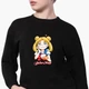 Свитшот для девочек Сейлор Мун (Sailor Moon) (9509-2917-8) 158-164 см Черный - изображение 1