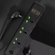 Мережевий фільтр Power Socket T25-QC (3 розетки + 2 USB + 2 Type-C) Black - зображення 3