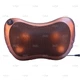 Масажна подушка Massage pillow на 4 ролики з підігрівом для шиї та спини роликовий масажер для тіла в авто - зображення 7