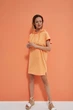 Жіноча сукня MOODO 3744 XL оранжева - зображення 1