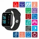 Умный Фитнес-браслет Smart Band T80 PRO, Температура тела,Тонометр, Пульсометр, Шагометр, Оксиметр,Будильник, для женщин и мужчин, черный (SM- 043866) - изображение 2