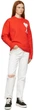 Светр No Brand de Coeur Oversize Sweater Red M - зображення 4