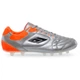 Бутсы футбольные Zelart Action S-11 размер 44 Silver-Orange - изображение 1