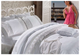 Постельное белье Maison D'or сатин с кружевом 200х220 Gloriya White - изображение 1