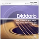 Струны для акустической гитары D'Addario EJ26 Phosphor Bronze Custom Light (11-52) - изображение 1