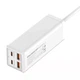 Сетевое зарядное устройство LDNIO SC1418 |2Type-C/2USB, 65W/5A, PD/QC4.0+| с розеткой и кабелем 2м. White - изображение 4