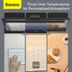 Светодиодная лампа на монитор Baseus i-wok Series Stepless Dimming (USB, Type-C, скринбар, светильник) - Черный - изображение 7