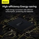 Автомобільний інвертор Baseus IGBT Power Inverter 220v 300W (Type-C PD30W, DC, 12V/24V, CN/EU, LED дисплей) - Чорний - зображення 2