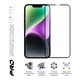 Защитное стекло для Apple iPhone 13 Pro Max/14 Plus, Pro 3D LE, полноэкранное 3D стекло с рамкой, глянцевое, закалённое, противоударное, ультратонкое, улучшенное олеофобное и гидрофобное покрытие, 9H, полное проклеивание, ArmorStandart (ARM65655) - изображение 3