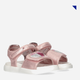 Sandały dziecięce dla dziewczynki Tommy Hilfiger Strass Heart Velcro Sandal T1A2-32752-1367341- 28 Różowe złoto (8052578172667) - obraz 2