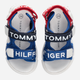 Дитячі сандалії для дівчинки Tommy Hilfiger Logo Velcro Sandal T1X2-32899-1590Y255 28 Сині (8052578179666) - зображення 4