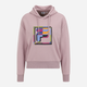 Bluza damska z kapturem krótka Fila FAW0275-40024 S Różowa (4064556300867) - obraz 4