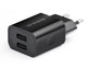 Зарядний пристрій REAL-EL CH-210 USB (2 х USB) - зображення 1