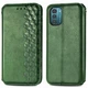 Чохол Deexe Rhombus Wallet для Nokia G21 / G11 - Green - зображення 1