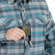 Сорочка Defender Mk2 PiLGrim Shirt Helikon-Tex Rust Plaid S Тактична - зображення 6