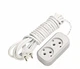 Удлинитель на 2 гнезда 10A/2500W 3м без заземления Lemanso LMK036 - изображение 1