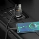 Автомобільний зарядний пристрій Borofone BC43 2 USB QC 18W 3A чорне з функцією FM-модулятора - зображення 2