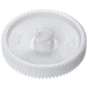 Шестерня малая для мясорубки Zelmer 187.0003 D=32/62, H=17/11(24), Z=19кос./74кос. (00793635) - изображение 2