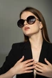 Солнцезащитные очки женские Megapolis 720 Black - изображение 3