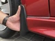 Брызговики передние Mitsubishi Lancer X для модели с порогами до рейсталинга комплект 2шт для Mitsubishi Lancer X 2007-2015 (3249) - изображение 4