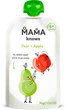 Упаковка пюре фруктового Mama knows Груша и Яблоко без сахара 90 г х 10 шт (4820016254503) - изображение 2