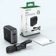 Сетевое зарядное устройство Acefast A37 адаптер 3xUSB-C + USB-A + кабель USB-C to USB-C 100w (Black) - изображение 6