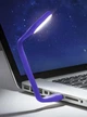 USB лампа для ноутбука Optima Flexible LED UL-001 Фиолетовый 2 шт - изображение 1