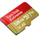 Карта пам'яті microSDXC (UHS-1 U3) SanDisk Extreme A2 128Gb class 10 V30 (R190MB/s,W90MB/s) (adapter SD) (SDSQXAA-128G-GN6MA) - изображение 3