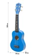 Укулеле ELIMA SOPRANO NAVY BLUE 21" - изображение 3