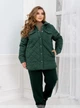 Стильна коротка куртка ST-Style 42429 54-56 Зелена - изображение 2