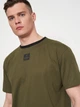Футболка длинная мужская Joma California 800095.474 L Хаки (8445456504269) - изображение 4