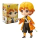 Фигурка Bandai&nbsp;Q Posket petit vol.6 Зеницу Клинок, рассекающий демонов Zenitsu Demon Slayer 7 см B QP DS AZ - изображение 1