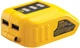 Ліхтар світлодіодний акумуляторний DeWALT + USB адаптер DeWALT (DCL040+DCB090) - зображення 4