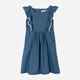 Детское летнее платье для девочки Minoti Sunshine 4 35837JNR 98-104 см Синее (5059030680442) - изображение 5