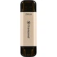 USB флеш накопитель Transcend 256GB JetFlash 930 Gold-Black USB 3.2/Type-C (TS256GJF930C) - изображение 1