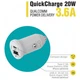 Автомобильное зарядное устройство Piko CC-302QP (2USB, 3A) White (1283126509896) - изображение 3