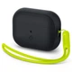 Чохол для навушників Spigen Silicone Fit Strap для AirPods Pro 1 | 2 Black Phantom Green (ACS05810) - зображення 1